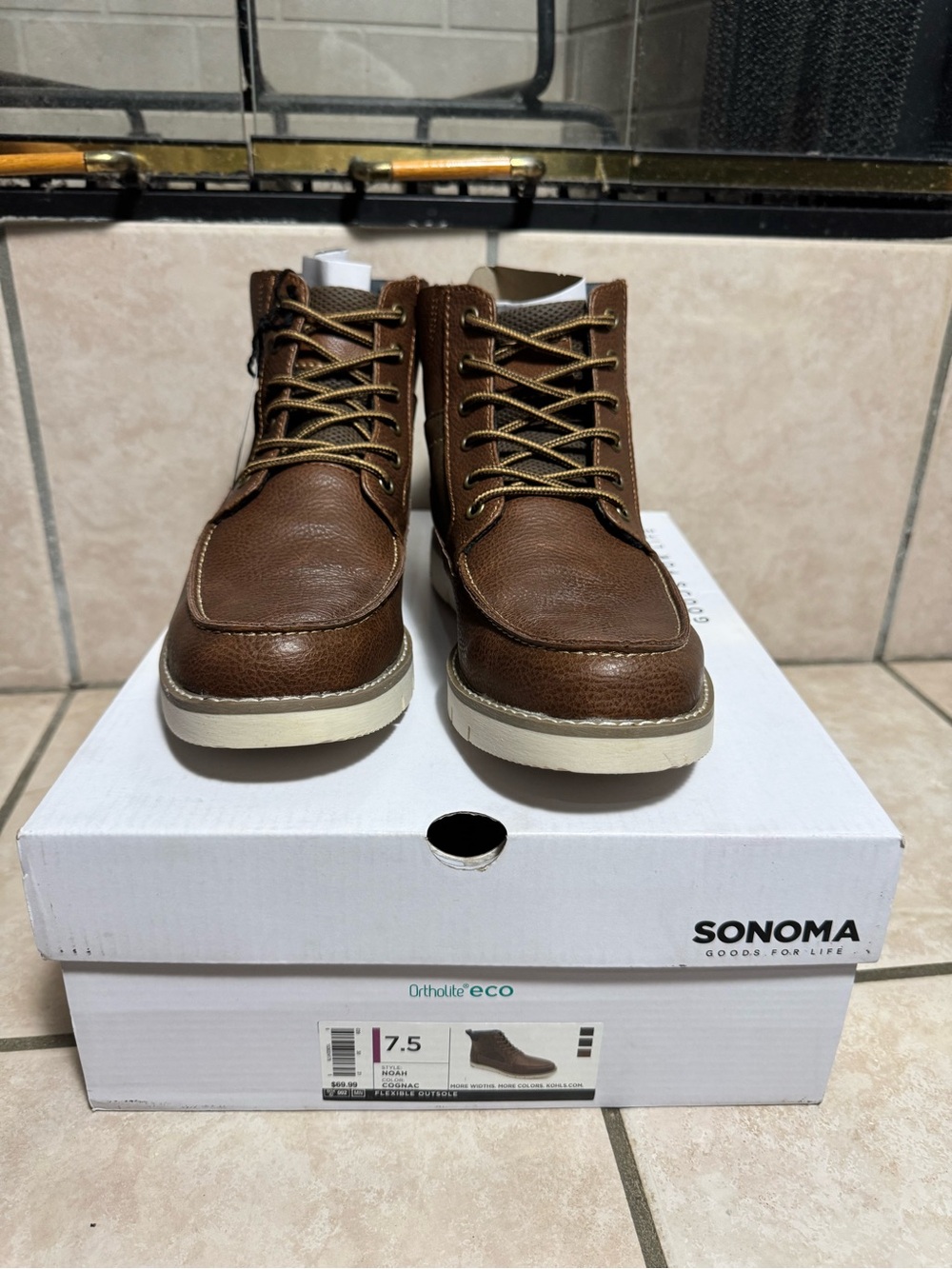 Sonoma Goods For Life® Ethann Men’s Ankle Boots – Men’s Size 7.5